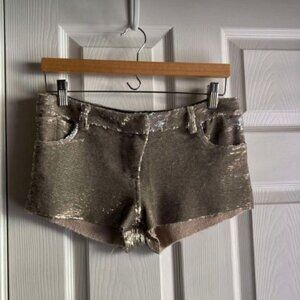 IRO Sequin Mini shorts